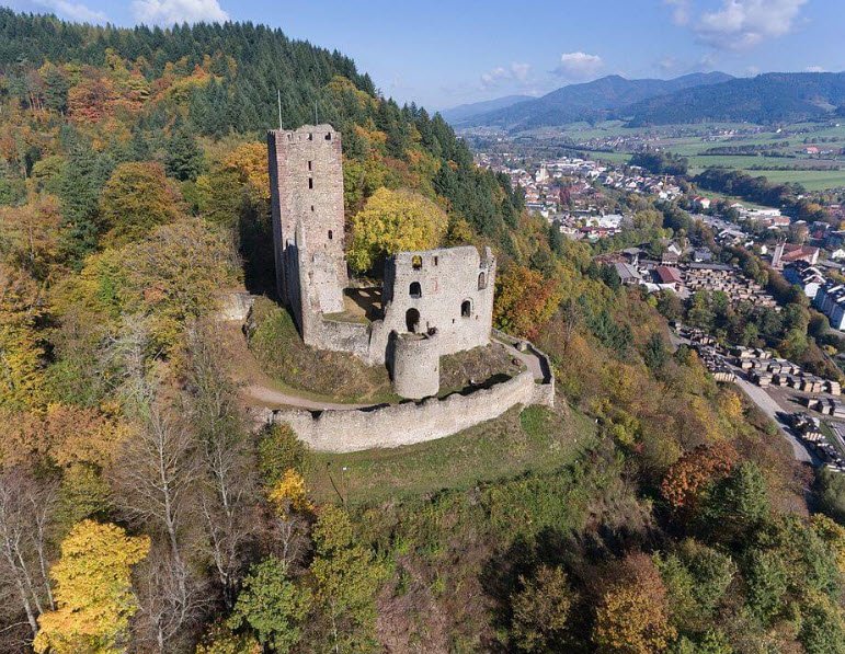 Ruin Zähringer Burg, Germany